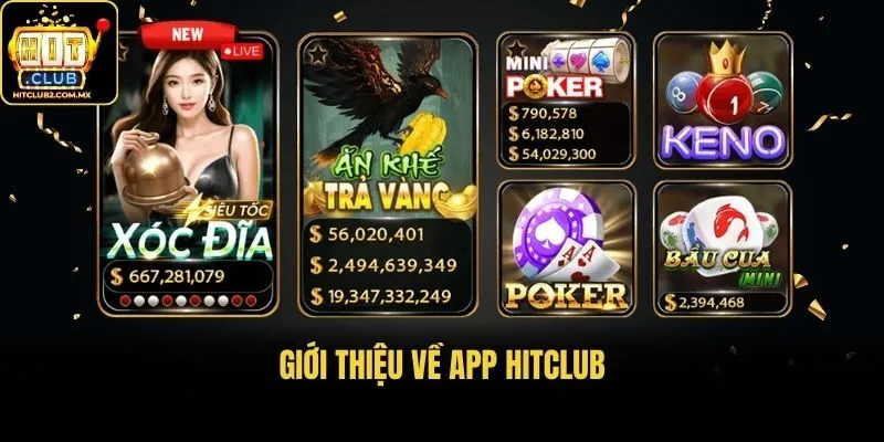 Giới thiệu về app Hitclub