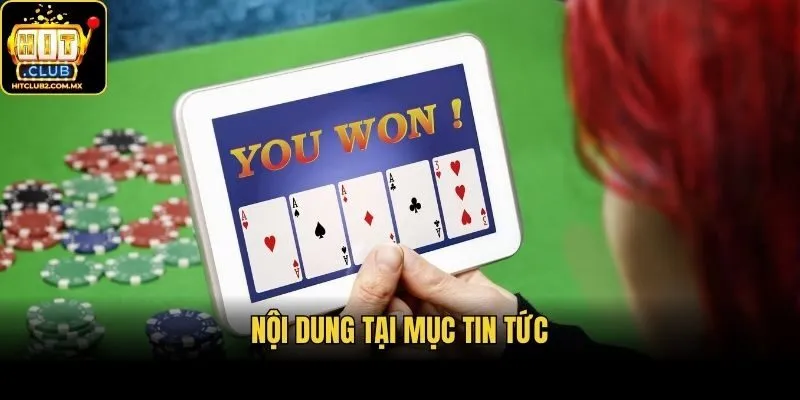 Nội dung tại mục tin tức